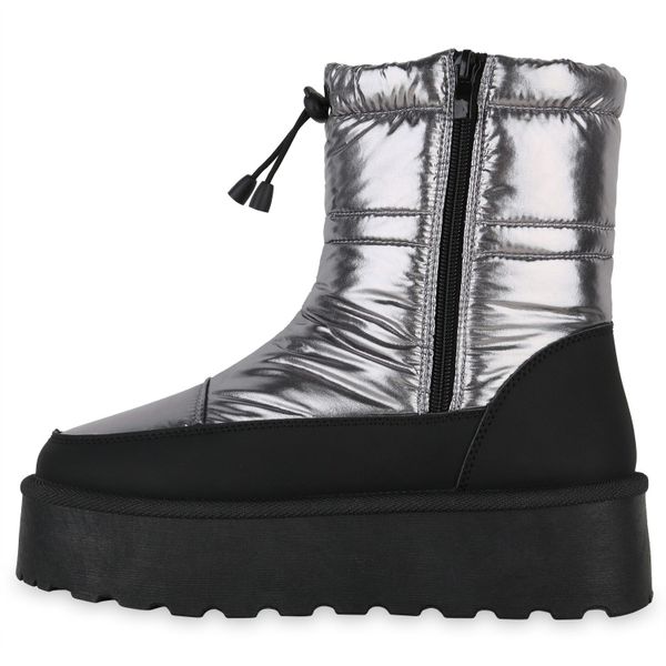 VAN HILL 841496 Winterstiefelette Damen Warm günstig online kaufen