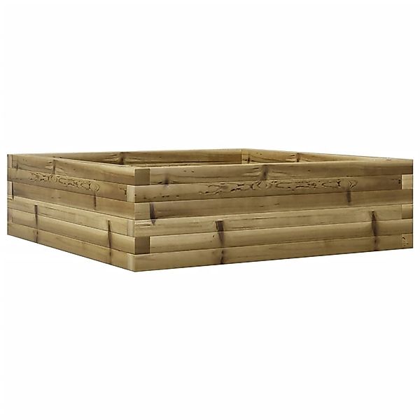 vidaXL Pflanzkübel 80x80x23 cm Kiefernholz Imprägniert 847202 günstig online kaufen