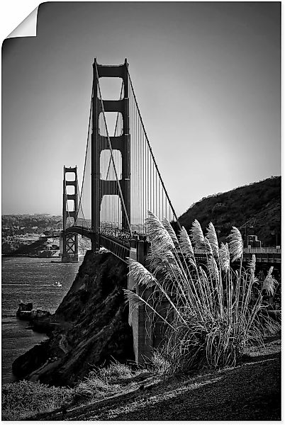 Artland Wandbild "San Francisco Golden Gate Bridge", Amerika, (1 St.), als günstig online kaufen