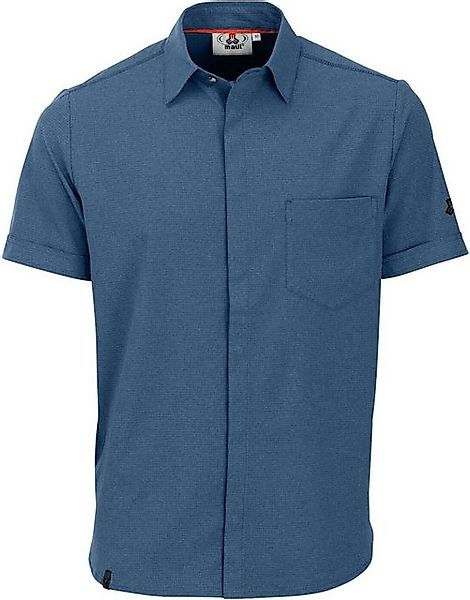 Maul Kurzarmhemd Coesfeld II - 1/2 Hemd Karo el sky blue günstig online kaufen