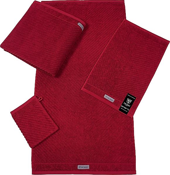 ROSS Gästehandtuch "Smart" Uni-Rippe mit Velourslabel günstig online kaufen