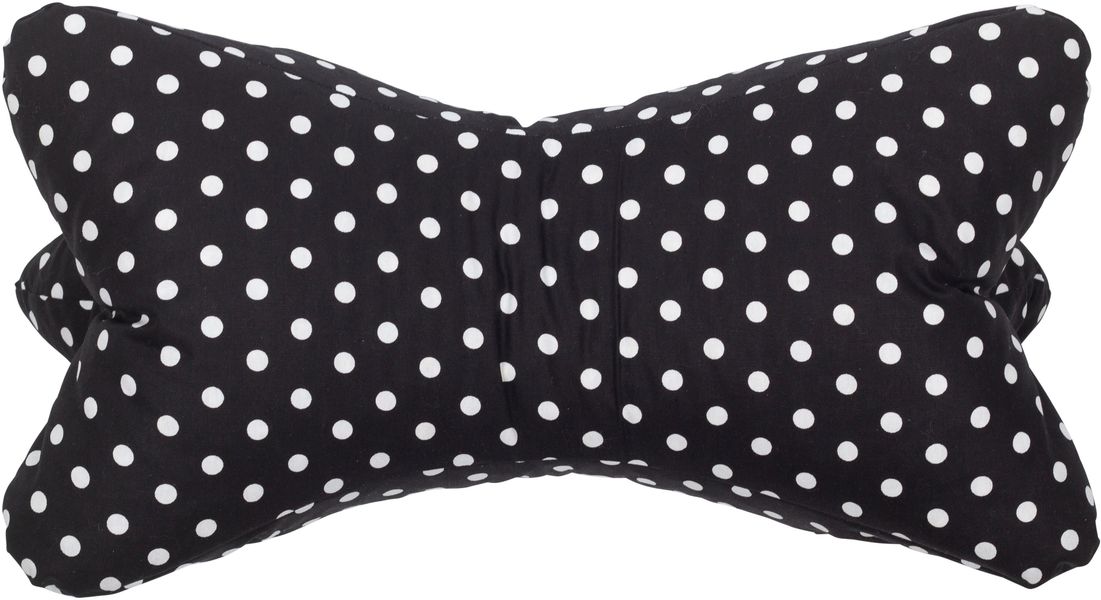 herbalind Nackenkissen "Leseknochen Schwarz mit Punkten 5807" günstig online kaufen