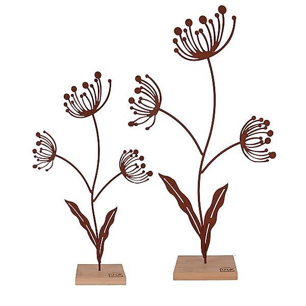 UNUS HOME Dekofigur Aufsteller Deko-Blume (2er günstig online kaufen