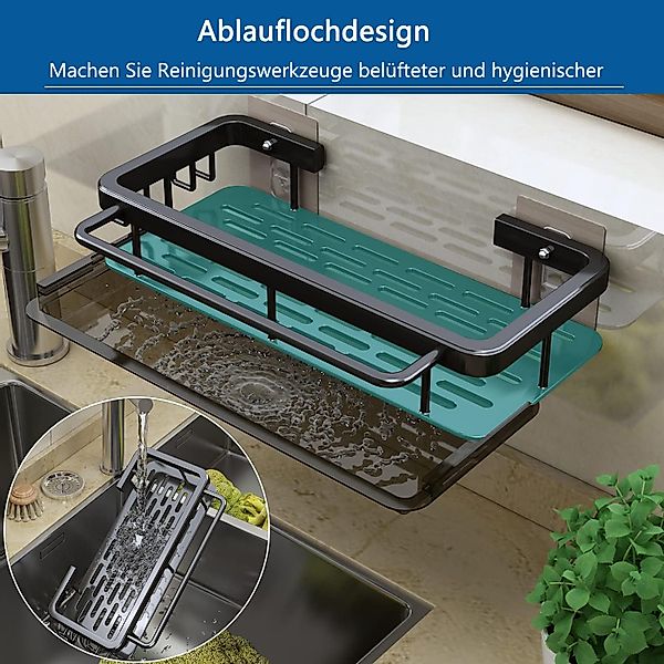 Coonoor Küchenorganizer-Set Rostfrei Spülbecken Handtuch Organizer, günstig online kaufen
