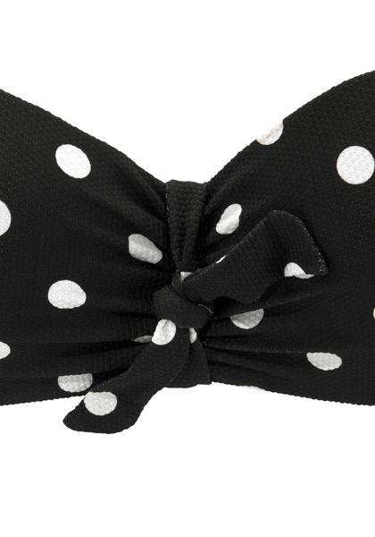 Lascana  Bikini Ober- und Unterteile Badeanzug-Oberteil Bandeau-Streifen ar günstig online kaufen