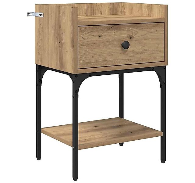 vidaXL Nachttisch Nachttisch Artisan-Eiche 40 x 29 x 60 cm Holzwerkstoff (1 günstig online kaufen