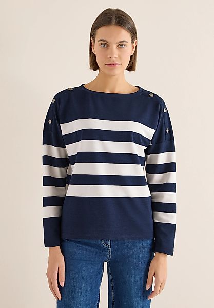 Cecil Langarmshirt mit U-Boot-Ausschnitt günstig online kaufen