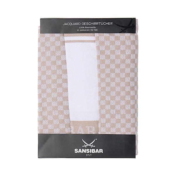 Sansibar Sylt Geschirrtuch Geschirrtücher-Set, 3-tlg, 50x70 günstig online kaufen