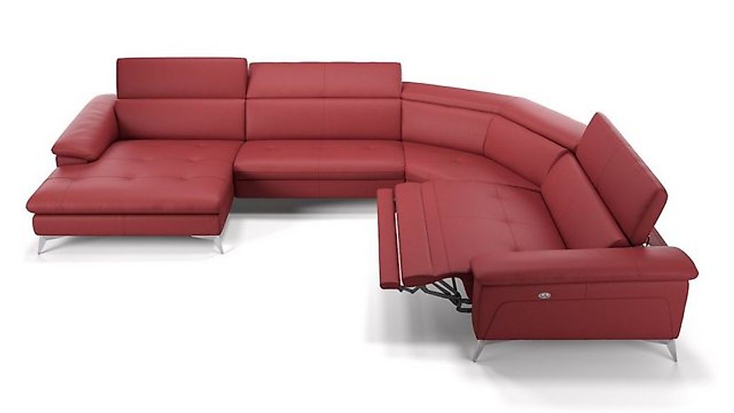 Sofanella Wohnlandschaft Leder STELLA, Wohnlandschaft, Ecksofa, Sofalandsch günstig online kaufen