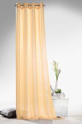 Weckbrodt Vorhang "Klara" Ösen 1 Stk. tlg. Wildseiten-Optik, halbtransparen günstig online kaufen