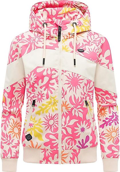 Ragwear Outdoorjacke Nuggie Block Flower modische Damen Freizeitjacke mit f günstig online kaufen
