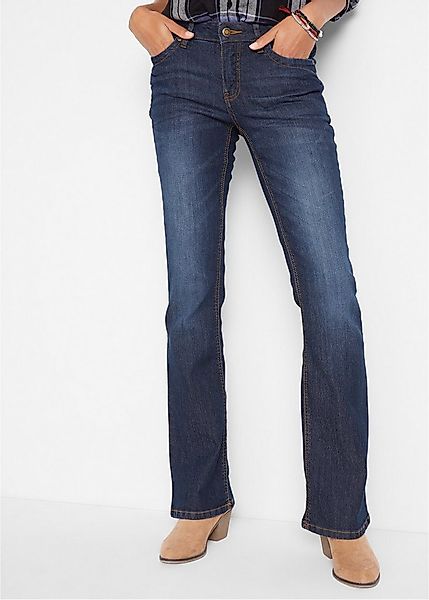 bonprix Bootcut-Jeans 5-Pocket-Stil, Boot-Cut, ausgestelltes Bein, normale günstig online kaufen