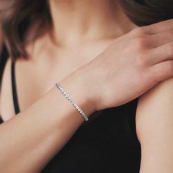 ROUGEMONT Tennisarmband Funkelndes Damen Tennisarmband CZ günstig online kaufen