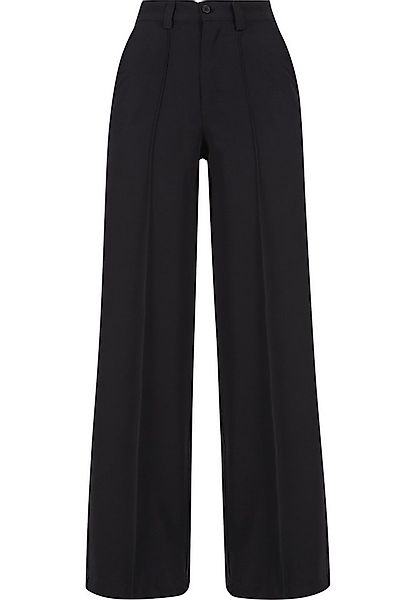 URBAN CLASSICS Stoffhose Urban Classics Damen Ladies Wide Pleated Pants (1- günstig online kaufen