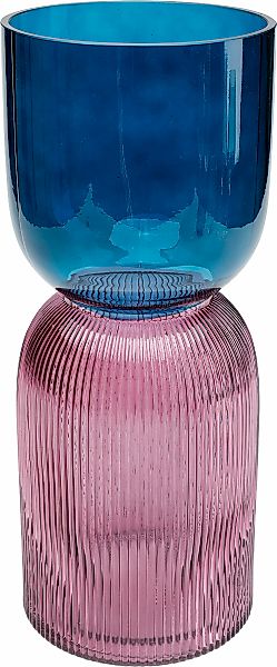 Kare Design Tischvase "Vase Marvelous Duo Blau Lila 40cm" günstig online kaufen