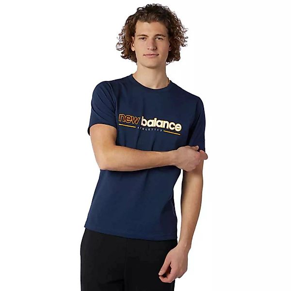 New Balance Higher Learning Kurzarm T-shirt S Natural Indigo günstig online kaufen