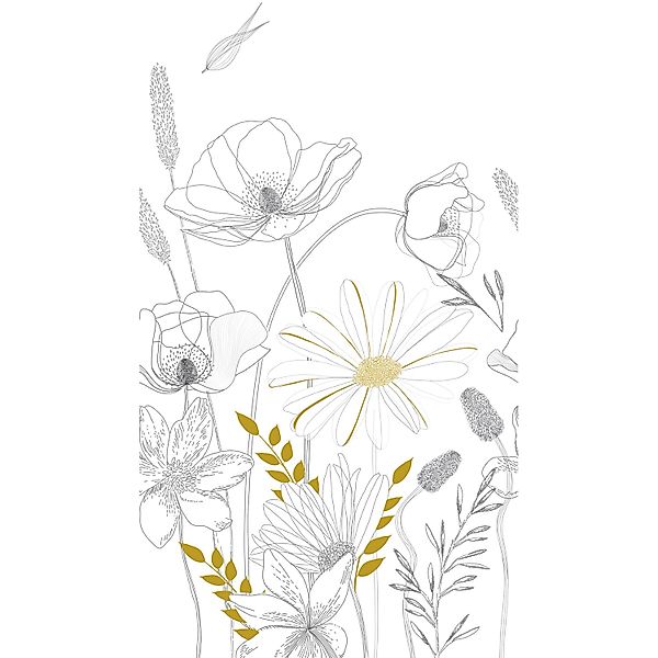 living walls Fototapete Fototapete Floral, glatt, günstig online kaufen