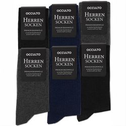 OCCULTO Businesssocken Herren Business Socken 6er günstig online kaufen