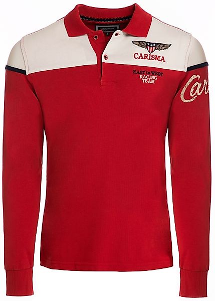 CARISMA Poloshirt (1-tlg) mit Stickerei Rugby günstig online kaufen