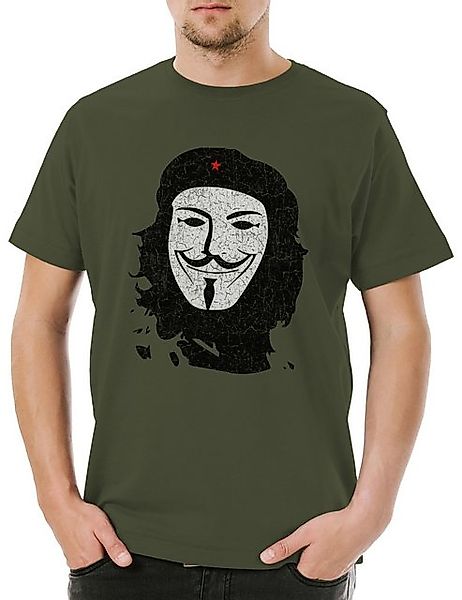 Urban Backwoods Print-Shirt Urban Backwoods Che Anonymous II Herren T-Shirt günstig online kaufen