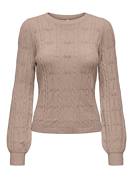 ONLY Strickpullover ONLKATIA LS STRUCTURE O-NECK günstig online kaufen
