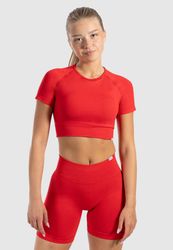 Smilodox T-Shirt Elna, Crop Top mit günstig online kaufen