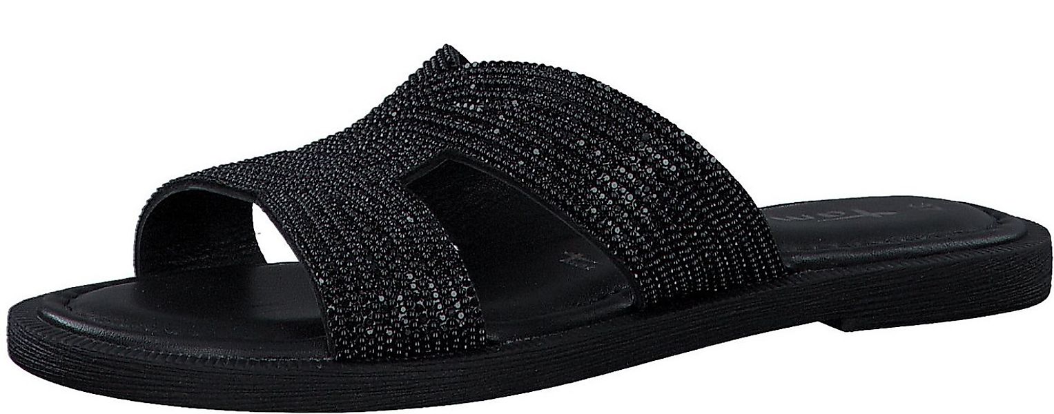 Tamaris Pantolette, Blockabsatz, Festtagsschuh, Sommerschuh in funkelnder O günstig online kaufen