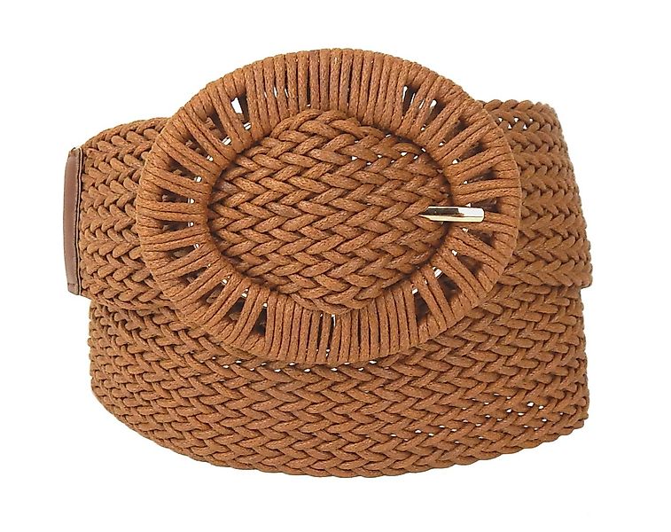 Ella Jonte Flechtgürtel breiter Boho Gürtel 80 - 100 cm individuell verstel günstig online kaufen