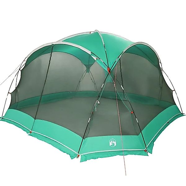 vidaXL Zelte mit Dach Meergrün 434 x 434 x 230 cm Polyester 4100695 günstig online kaufen