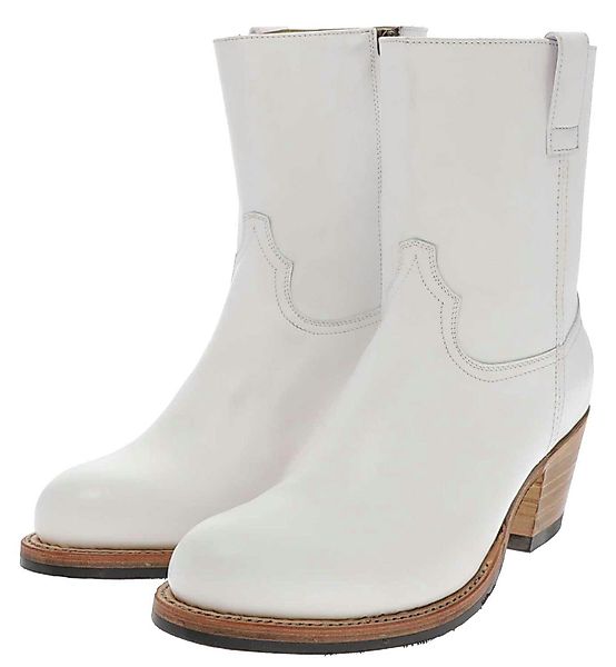 Sendra Boots 17616 Weiss Stiefelette Rahmengenähte günstig online kaufen