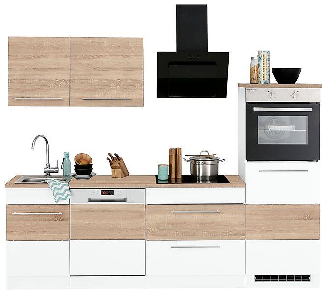 KOCHSTATION Küchenzeile KS-Trient, Breite 250 cm, günstig online kaufen