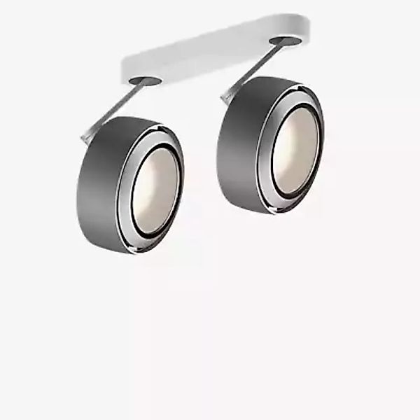 Occhio Più R Alto 3d Doppio Volt S80 Strahler LED 2-flammig, Kopf chrom mat günstig online kaufen