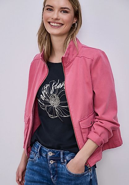 STREET ONE Print-Shirt aus reiner Baumwolle günstig online kaufen