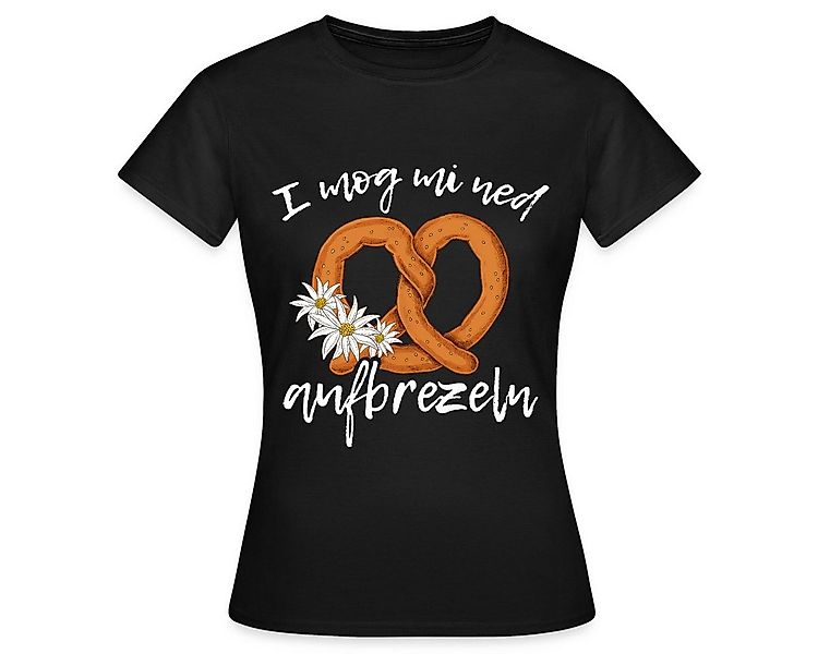 Spreadshirt T-Shirt I Mog Mi Ned Aufbrezeln Wiesn Spruch Frauen T-Shirt (1- günstig online kaufen