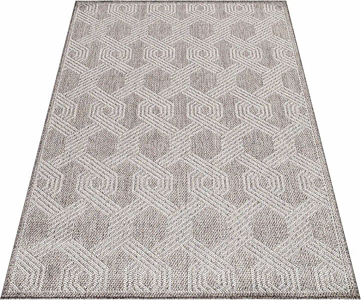 Ayyildiz In- und Outdoor-Teppich Aruba 4904 Grau 240 cm x 340 cm günstig online kaufen