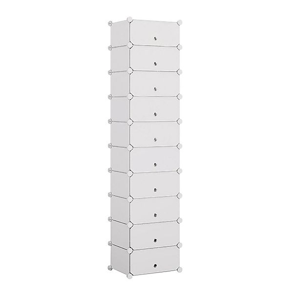 Mondeer Schuhschrank Schuhregal (10 Fächer) mit günstig online kaufen