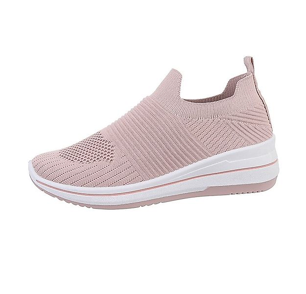 Ital-Design Damen Low-Top Freizeit Sneaker (85960375) Keilabsatz/Wedge Snea günstig online kaufen