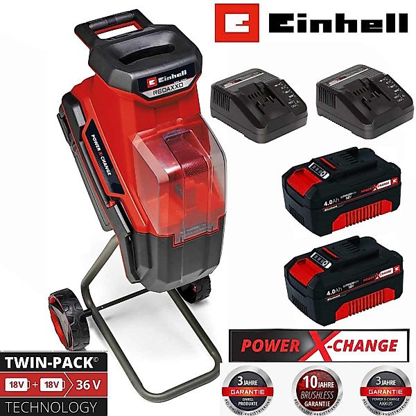 Einhell Messerhäcksler Messerhäcksler REDAXXO 36/25 2 günstig online kaufen