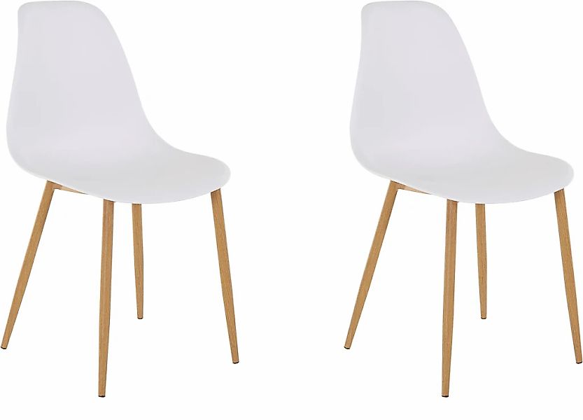 INOSIGN Schalenstuhl "Miller" () (2 Stück oder 4 Stück) Sitzschale in Kunst günstig online kaufen