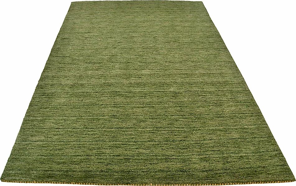 my home Wollteppich "Tessa" rechteckig 15 mm Höhe reine Wolle, handgewebt, günstig online kaufen