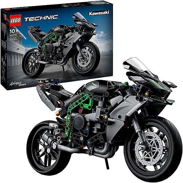 LEGO® Kawasaki Ninja H2R Motorrad (42170), LEGO® Technic Konstruktionsspiel günstig online kaufen