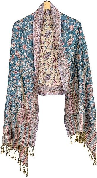 Guru-Shop Halstuch Indischer Schal, Stola mit Paisley Muster,.. günstig online kaufen