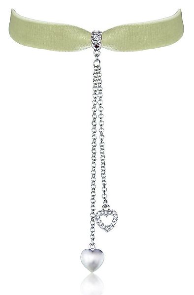 LUISIA® Collier Samt Kropfband mit Herz günstig online kaufen