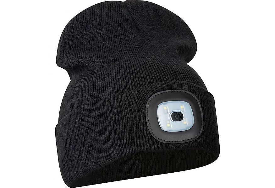 Easy Gifts Beanie Wintermütze / Beanie mit LED / Farbe: schwarz günstig online kaufen