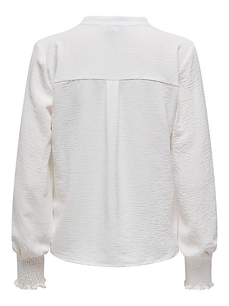 ONLY Crepebluse ONLMETTE V-NECK LS SMOCK günstig online kaufen