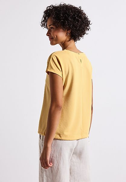 STREET ONE T-Shirt mit Tunnelzug am günstig online kaufen