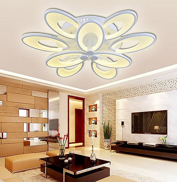 Euroton LED Deckenleuchte LED Deckenleuchte Fernbedienung Lichtfarbe/Hellig günstig online kaufen