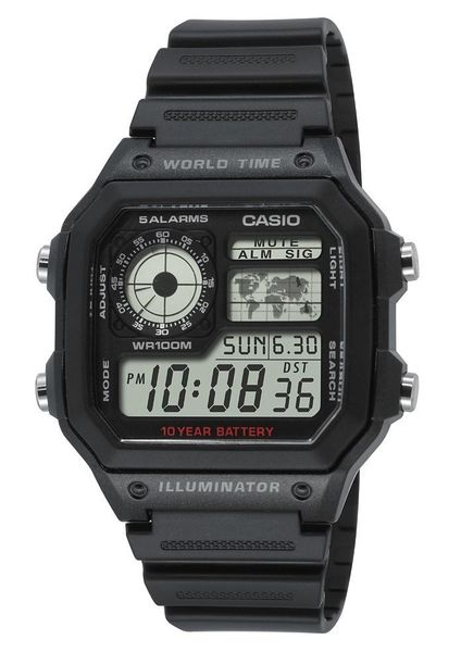 CASIO Quarzuhr CASIO AE-1200WH-1AVEF Collection 10ATM günstig online kaufen