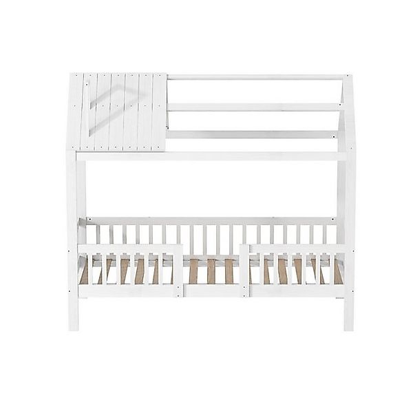 Furnishings Home Holzbett 90x200cm Kiefernholzbett Kinderbett (Set, Bett) günstig online kaufen