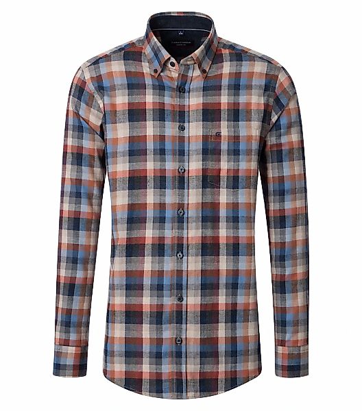 CASAMODA Flanellhemd "CASAMODA Flanellhemd kariert" günstig online kaufen